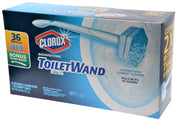ToiletWand Refills + Wand - 36 Count by Clorox – 36 Piece Set, Blue, Pack of 36, Model 693282