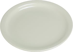Yanco NR-9 Normandy Plate, Narrow Rim, 9.5" Diameter, China, American White Color, Pack of 24