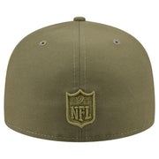 Men's Olive New England Patriots Color Pack 59FIFTY Fitted Hat by New Era – 7 3/8, Polyester, New England Patriots, Olive, Model Nfl F26 Color Pack 59fifty