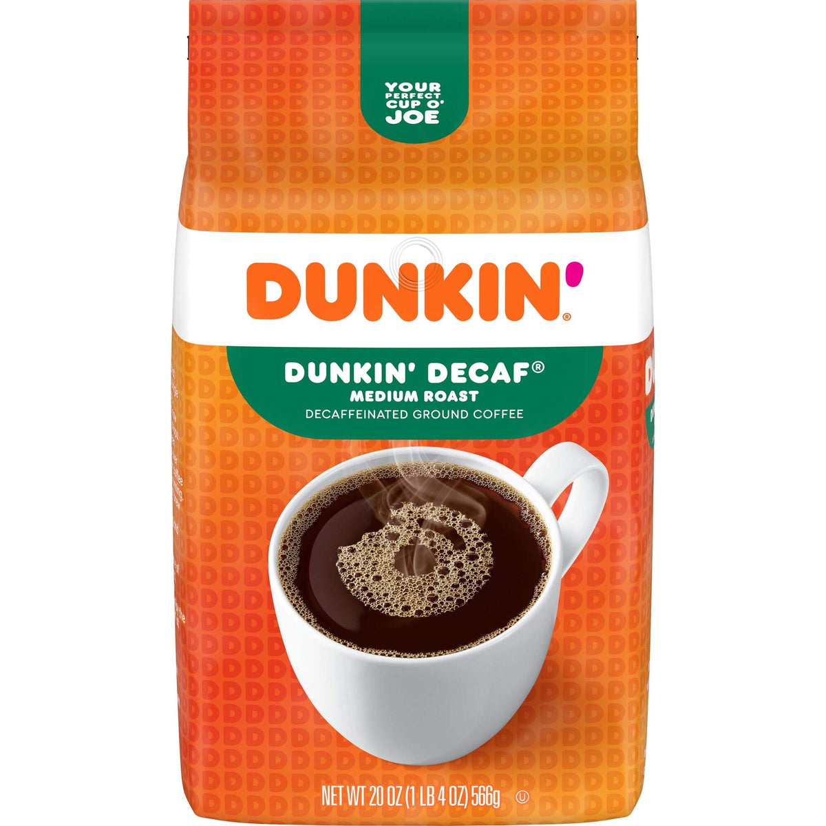 Dunkin' Dunkin' Decaf / 20 Ounce (Pack of 1) / 1 Ground Coffee