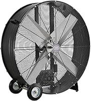 Global Industrial 42" Portable Drum Blower Fan, Belt Drive, 17600 CFM