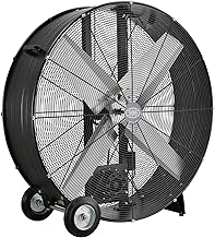 Global Industrial 42" Portable Drum Blower Fan, Belt Drive, 17600 CFM