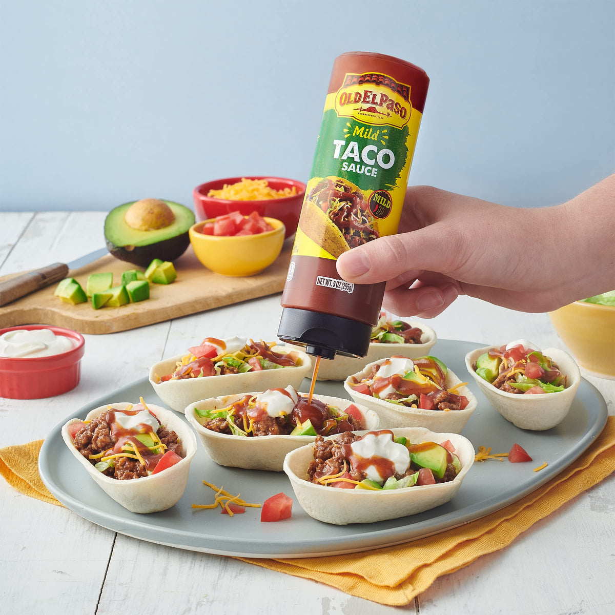 Taco Sauce by Old El Paso – 9 Ounce (Pack of 4), Pack of 4