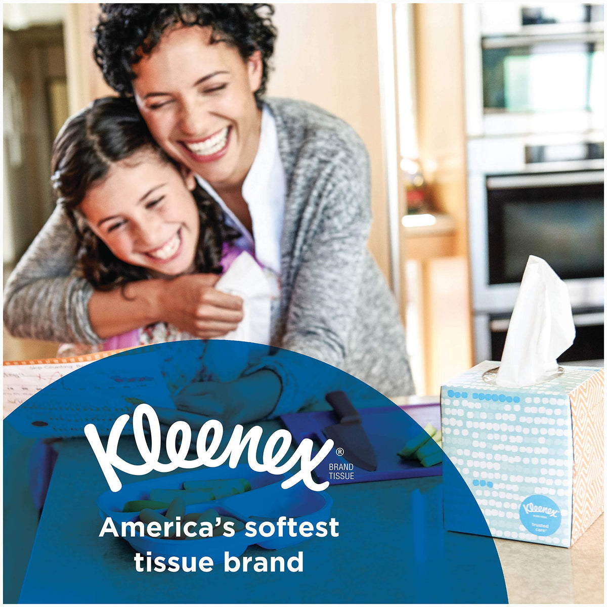 Ultra Soft Facial Tissues by Kleenex – 75 Count (Pack of 18), Paper, White, Pack of 18