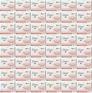 Dove Pink Beauty Bar Soap, 3.17 oz Moisturizing Cleansing Bar, 48 Bars