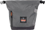 Ergodyne Arsenal 5186 Respirator Mask Storage Bag, Fits Half and Full Face Respirators, Adjustable Roll Top Closure,Gray