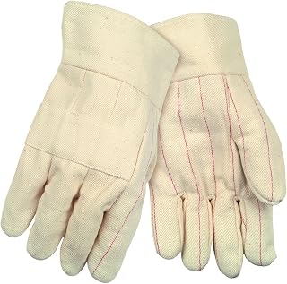 MCR Safety 9124KI Hot Mills Cotton Regular Weight Men's Gloves, Large