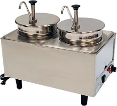 51074P - BenchmarkUSA Dual-Well Food Warmer - 2 Pumps