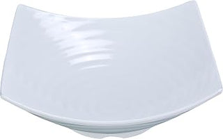 Yanco Milando Collection Elegant Melamine Square Bowl 160 Oz 16" BOX of 12