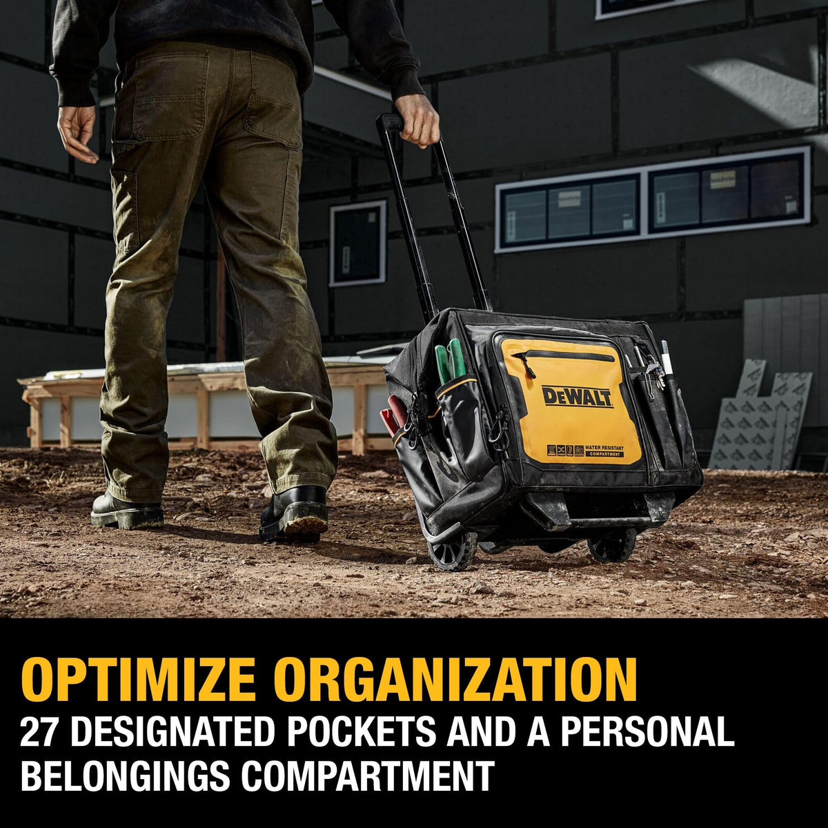 DEWALT Rolling Tool Bag / One Size / No Color Tool Bags