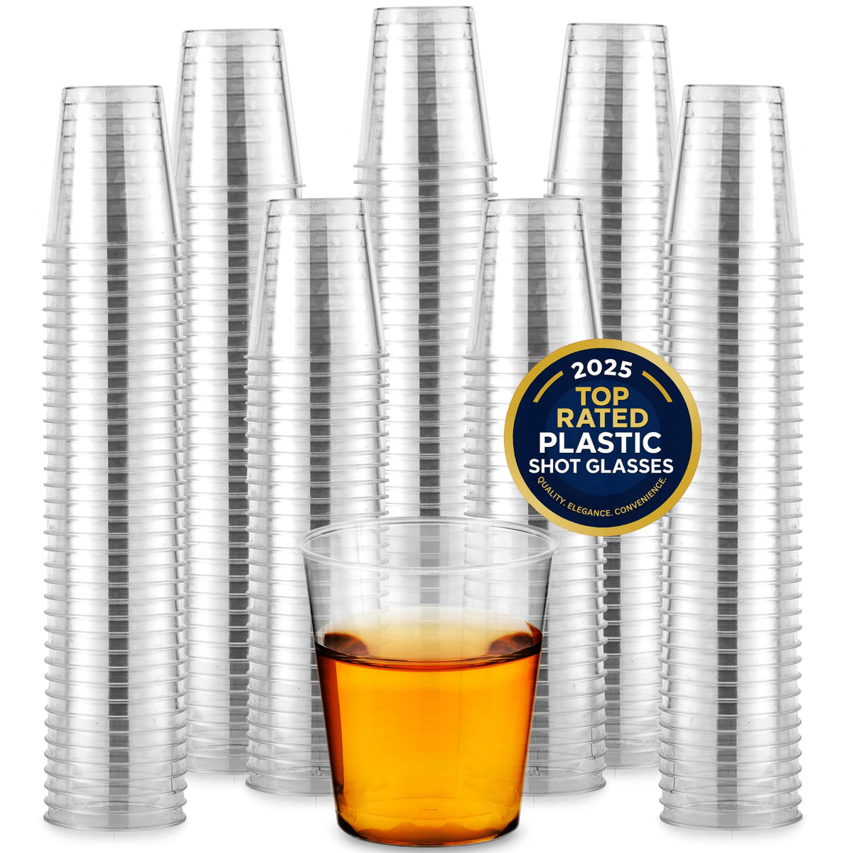 Stock Your Home 1000 Pack / 1.5 ounces / Clear Shot Glasses
