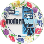 AJM Packaging AJM 9 In. Encore Paper Plate (15-Count) - 1 Each