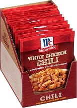 McCormick White Chicken Chili Seasoning Mix, 1.25 oz (Pack of 12)