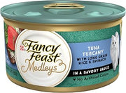 Purina Fancy Feast Medleys Tuna Tuscany Wet Cat Food (24 Pack) 3 oz Cans