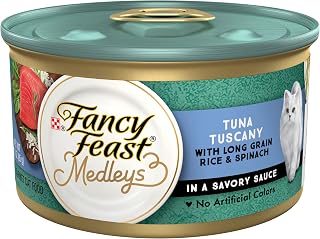 Purina Fancy Feast Medleys Tuna Tuscany Wet Cat Food (24 Pack) 3 oz Cans