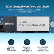 Private Cloud Media Server - Stream by Synology – 166 mm x 199 mm x 223 mm, Metal, Black, Model DS425+