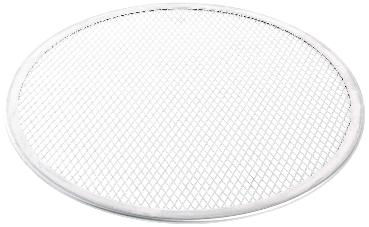 12" Aluminum Seamless Pizza Screen by Winco – 12 in, 12.0 inches, Aluminum, Model APZS-12