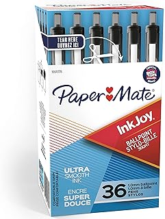 Paper Mate Inkjoy 300 RT Ballpoint Pens,Black