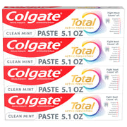 Colgate Clean Mint / 5.1 Ounce (Pack of 4) / 4 Toothpaste