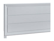 Mars Queen Bed White by Glory Furniture – Wood, White, Model G001700A-QB
