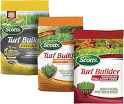 Turf Builder 3-Bag Lawn Care Bundle for Small, Northern Lawns | 3 Bag Bundle with Scotts Turf Builder Weed & Feed5, SummerGuard and WinterGuard Fall Lawn Food