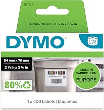 DYMO LabelWriter Stock Rotation Labels for Food Industry Professionals, 54 mm x 70 mm, 400 Labels