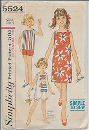 MISSES SKIRTS IN SIZES 8-10-12-14-16-18 - SIMPLICITY IT'S SO EASY PATTERN 5524
