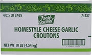 Fresh Gourmet Homestyle Croutons, Cheese & Garlic, 2.5 Pound (Pack of 4)