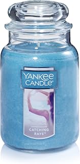 Yankee Candle Catching Rays Scented Classic 22oz Large Jar Single Wick Candle Over 110 Hours of Burn Time