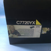 Extra High Yield Yellow Return Program Toner Cartridge by Lexmark – Yellow, Model C7720YX