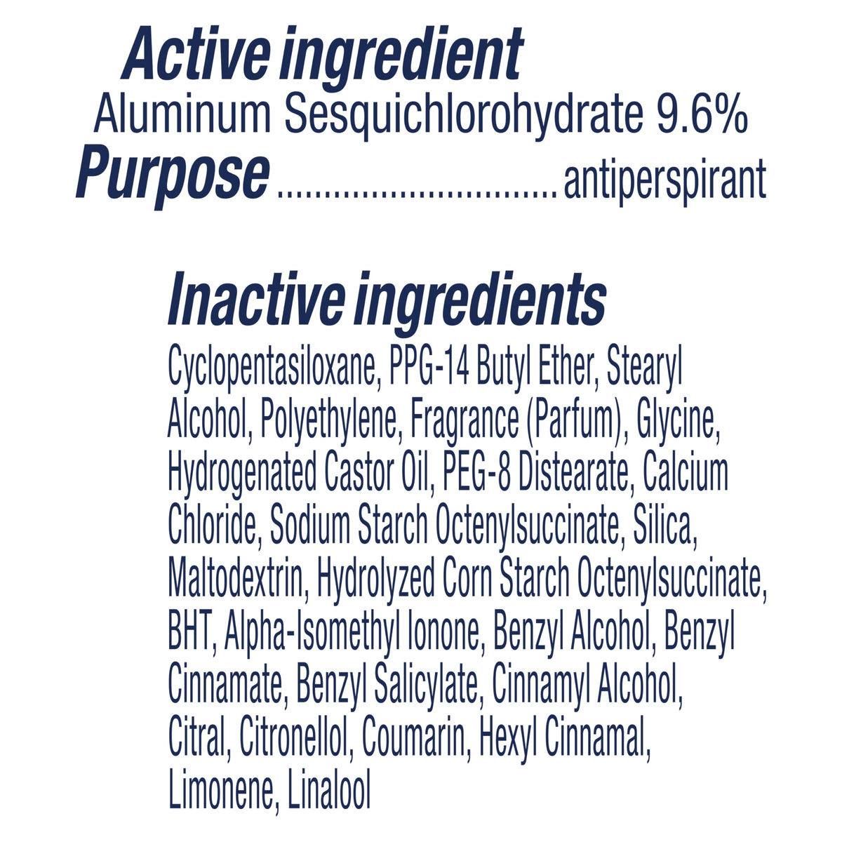Degree Antiperspirant / 2.6 Ounce (Pack of 4) / White Antiperspirant Deodorant