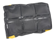 Vinyl Dock Seal Draft Blocker 18 In. Width Black by Vestil – One Size, Vinyl, Black, Model DRAFT-18