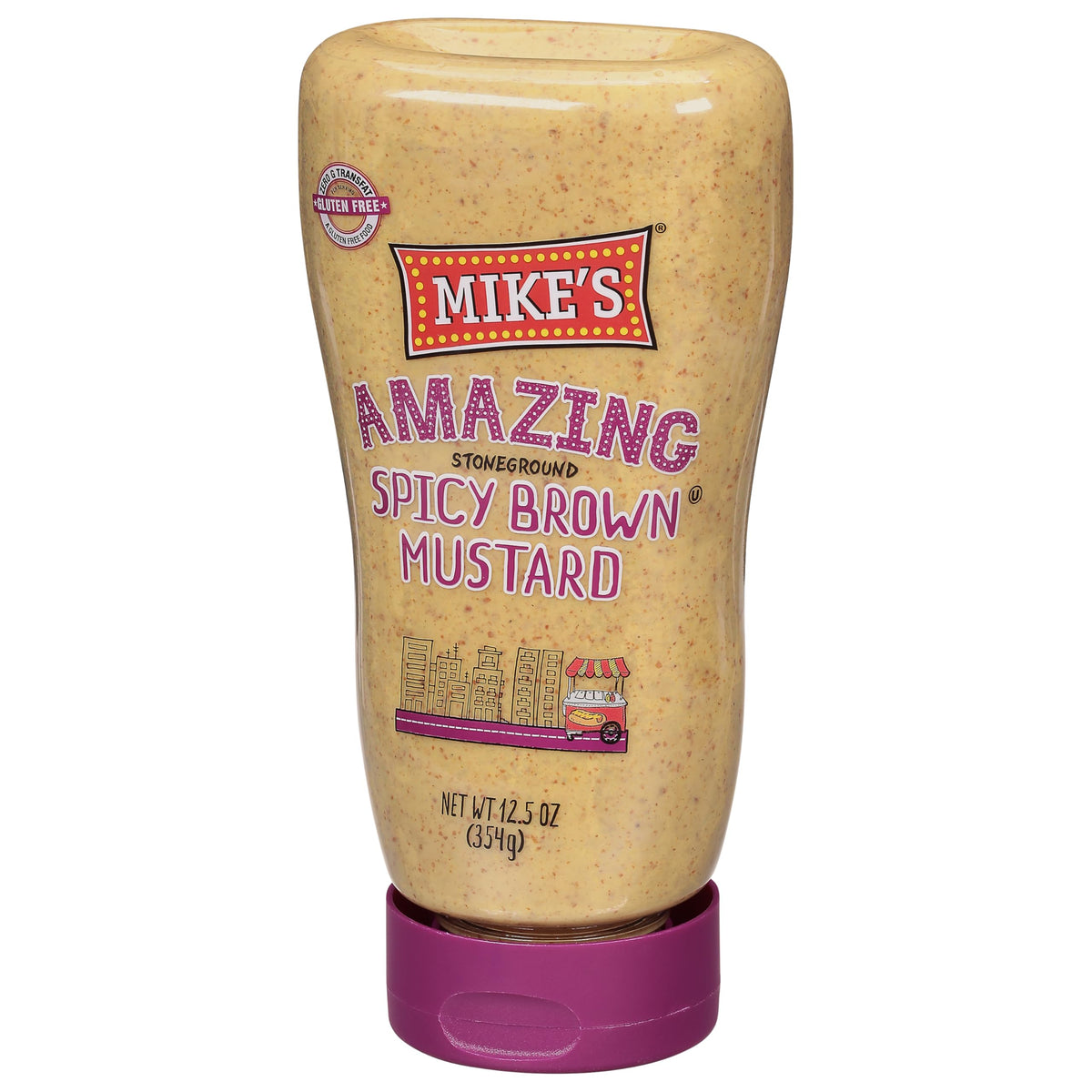 Spicy Brown Mustard by Mike's Amazing – 6.54 x 3.31 x 2.17 inches