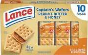 Lance Peanut Butter and Honey, 10 Count 1.37 Oz