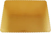 Southern Champion Tray 1655 Sturdy Corrugated Single Wall Cake Pad, Full Sheet, Gold Metallic, Greaseproof, 25" Length x 18" Width (Case of 50)