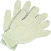 MCR Safety 9506S Heavy Weight Cotton/Polyester 7 Gauge Hemmed Gloves, Small