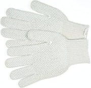 MCR Safety 9660LW Cotton Knit Men's Gloves, Large, White, 1-Pair