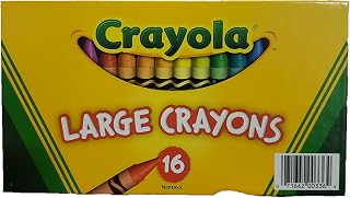 LLC CRAYOLA LARGE SIZE CRAYON 16PK (Set of 3)