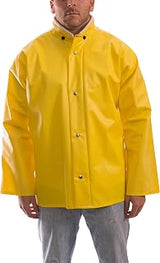 TINGLEY Webdri Jacket - Yellow - Storm Fly Front - Hood Snaps | Therm-O-Rad sealed seams for 100% waterproof protection, Hood snaps, Storm fly front seals out wind, Rain, And contaminants