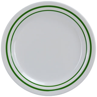 Pine Tree Round Dinner Plate by Yanco – Large, Melamine, Pack of 24, Model PT-110