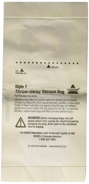Bissell 1 / 1 Count (Pack of 1) / White Upright Bags