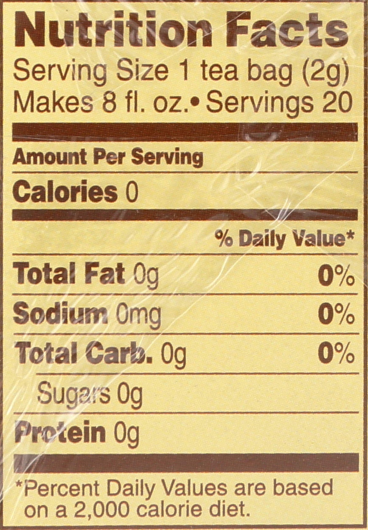 Celestial Seasonings Mint / 20 Count (Pack of 1) / 1 Herbal