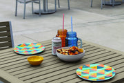 Oxford Garden Natural Tekwood / 36-Inch / Bistro Table Patio Furniture & Accessories