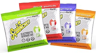 Sqwincher Electrolyte Powder, Assorted Flavor Mix, 23.83 oz Packet, 32 Pack