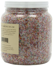 Confetti Sparkling Sugar by India Tree – 3.4 Pound (Pack of 2), White, Pack of 2, Model 70215