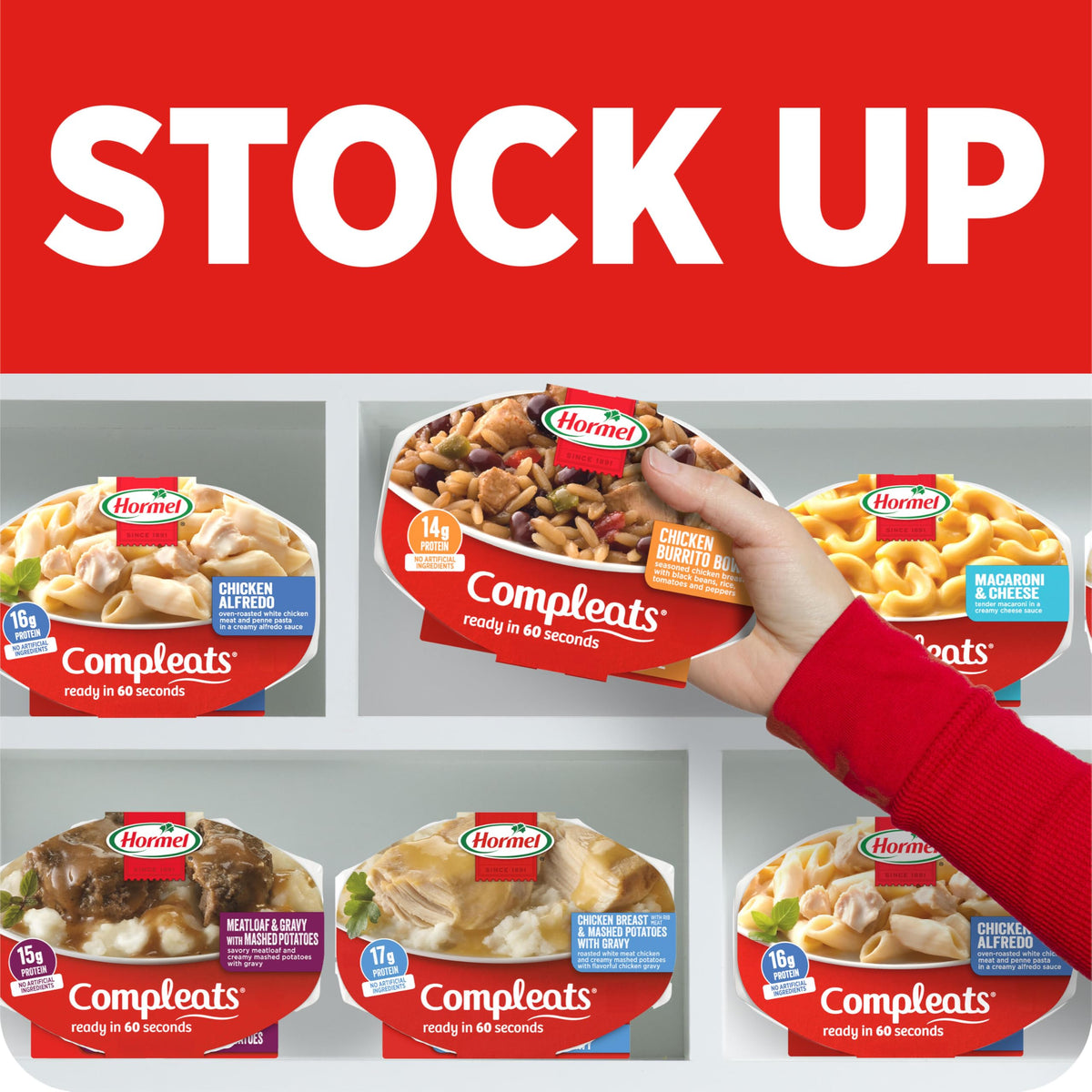 Dumplings & Chicken by HORMEL COMPLEATS – 7.5 Ounce (Pack of 7), Pack of 7, Model 48675