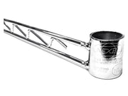 Chrome Hanging Rail 24" W by Nexel – 24 inch, Nickel, Chrome, Model AHR24C