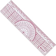 Westcott Protractor Ruler, 6", 15cm, Transparent (W-5)