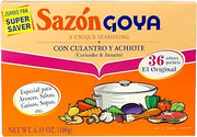 Goya Sazon with Corianto and Annatto - 6.33 oz. box, 15 per case