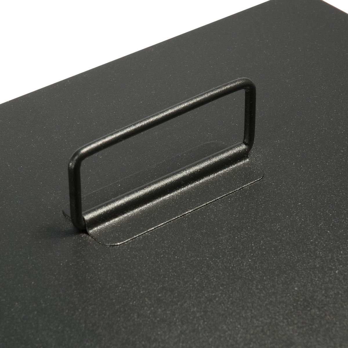12-Inch Cash Box and 6 Compartment Tray with Key Lock by Barska – 12 Inch, 121.125 cubic_inches, Alloy Steel, Black, Model CB11792